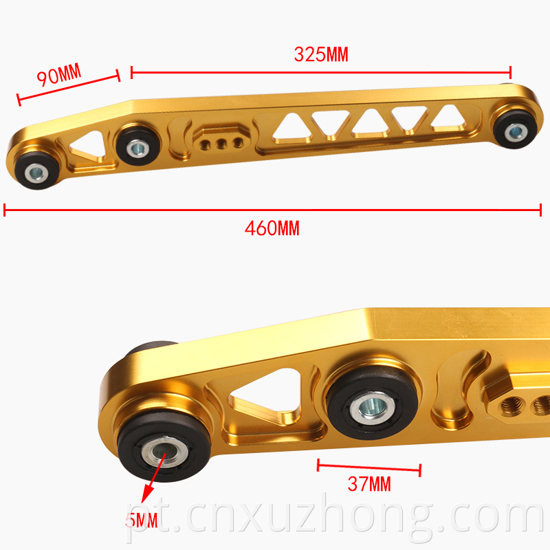 Braço de controle inferior traseiro de alumínio RASTP 96-00 para substituição de carro Honda Civic EK